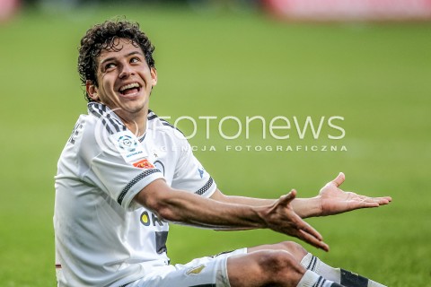  08.05.2016 WARSZAWA PILKA NOZNA <br />FOOTBALL EKSTRAKLASA STADION LEGII<br />MECZ LEGIA WARSZAWA - PIAST GLIWICE<br />N/Z RADOSC USMIECH GUILHERME<br /> 
