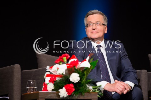  12.05.2016 LODZ<br />
DEBATA KOD Z UDZIALEM BRONISLAWA KOMOROWSKIEGO DEMOKRACJA CZY NIEPODLEGLOSC<br />
N/Z PREZYDENT BRONISLAW KOMOROWSKI<br />
 