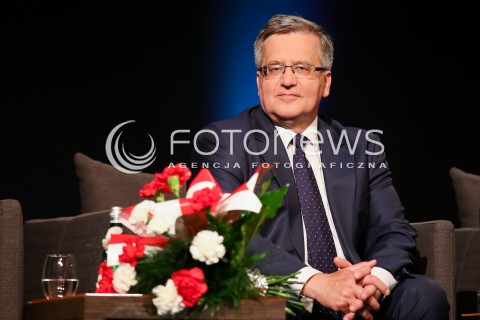 Debata KOD z udziałem Bronisława Komorowskiego w Łodzi