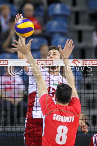 17.05.2016 KRAKOW (TAURON ARENA) <br />XIV MEMORIAL HUBERTA JERZEGO WAGNERA <br />MECZ POLSKA - BULGARIA ( MATCH POLAND - BULGARIA ) <br />N/Z MICHAL KUBIAK<br /> 