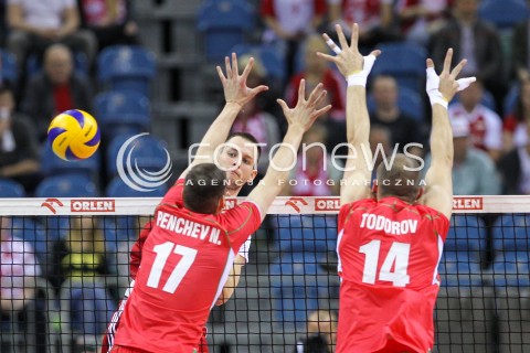  17.05.2016 KRAKOW (TAURON ARENA) <br />XIV MEMORIAL HUBERTA JERZEGO WAGNERA <br />MECZ POLSKA - BULGARIA ( MATCH POLAND - BULGARIA ) <br />N/Z BARTOSZ KUREK <br /> 