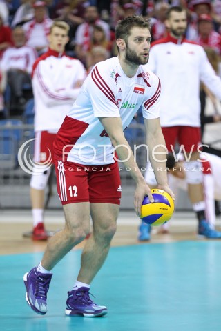  17.05.2016 KRAKOW (TAURON ARENA) <br />XIV MEMORIAL HUBERTA JERZEGO WAGNERA <br />MECZ POLSKA - BULGARIA ( MATCH POLAND - BULGARIA ) <br />N/Z GRZEGORZ LOMACZ SYLWETKA <br /> 