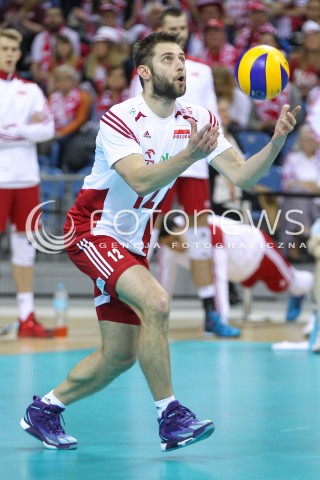  17.05.2016 KRAKOW (TAURON ARENA) <br />XIV MEMORIAL HUBERTA JERZEGO WAGNERA <br />MECZ POLSKA - BULGARIA ( MATCH POLAND - BULGARIA ) <br />N/Z GRZEGORZ LOMACZ SYLWETKA <br /> 
