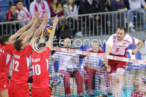  17.05.2016 KRAKOW (TAURON ARENA) <br />XIV MEMORIAL HUBERTA JERZEGO WAGNERA <br />MECZ POLSKA - BULGARIA ( MATCH POLAND - BULGARIA ) <br />N/Z BARTOSZ KUREK <br /> 