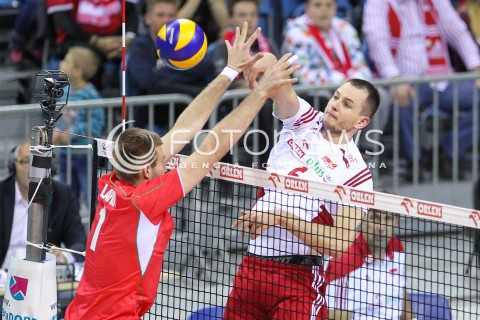  17.05.2016 KRAKOW (TAURON ARENA) <br />XIV MEMORIAL HUBERTA JERZEGO WAGNERA <br />MECZ POLSKA - BULGARIA ( MATCH POLAND - BULGARIA ) <br />N/Z BARTOSZ KUREK <br /> 
