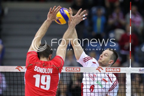  17.05.2016 KRAKOW (TAURON ARENA) <br />XIV MEMORIAL HUBERTA JERZEGO WAGNERA <br />MECZ POLSKA - BULGARIA ( MATCH POLAND - BULGARIA ) <br />N/Z BARTOSZ KUREK <br /> 