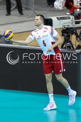  17.05.2016 KRAKOW (TAURON ARENA) <br />XIV MEMORIAL HUBERTA JERZEGO WAGNERA <br />MECZ POLSKA - BULGARIA ( MATCH POLAND - BULGARIA ) <br />N/Z BARTOSZ KUREK SYLWETKA <br /> 