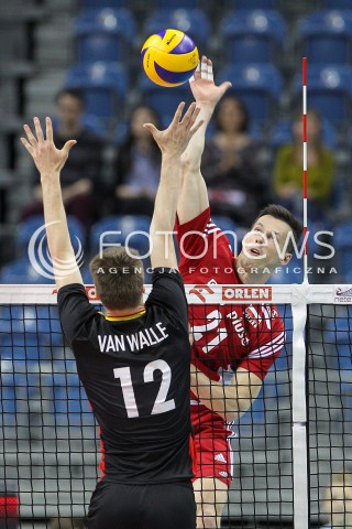  18.05.2016 KRAKOW (TAURON ARENA) <br />XIV MEMORIAL HUBERTA JERZEGO WAGNERA <br />MECZ POLSKA - BELGIA ( MATCH POLAND - BELGIUM ) <br />N/Z RAFAL BUSZEK <br /> 