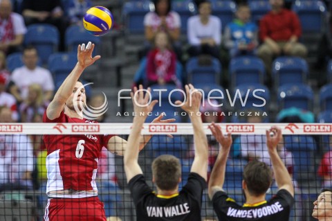  18.05.2016 KRAKOW (TAURON ARENA) <br />XIV MEMORIAL HUBERTA JERZEGO WAGNERA <br />MECZ POLSKA - BELGIA ( MATCH POLAND - BELGIUM ) <br />N/Z BARTOSZ KUREK <br /> 