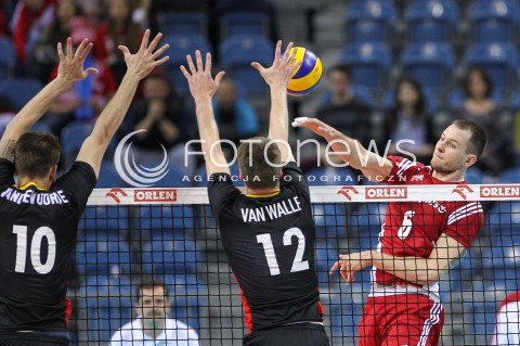  18.05.2016 KRAKOW (TAURON ARENA) <br />XIV MEMORIAL HUBERTA JERZEGO WAGNERA <br />MECZ POLSKA - BELGIA ( MATCH POLAND - BELGIUM ) <br />N/Z BARTOSZ KUREK <br /> 