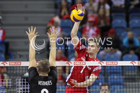  18.05.2016 KRAKOW (TAURON ARENA) <br />XIV MEMORIAL HUBERTA JERZEGO WAGNERA <br />MECZ POLSKA - BELGIA ( MATCH POLAND - BELGIUM ) <br />N/Z KAROL KLOS <br /> 