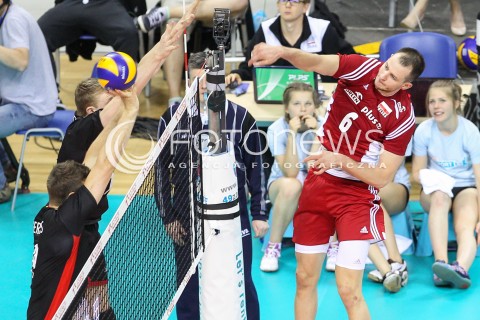  18.05.2016 KRAKOW (TAURON ARENA) <br />XIV MEMORIAL HUBERTA JERZEGO WAGNERA <br />MECZ POLSKA - BELGIA ( MATCH POLAND - BELGIUM ) <br />N/Z BARTOSZ KUREK <br /> 