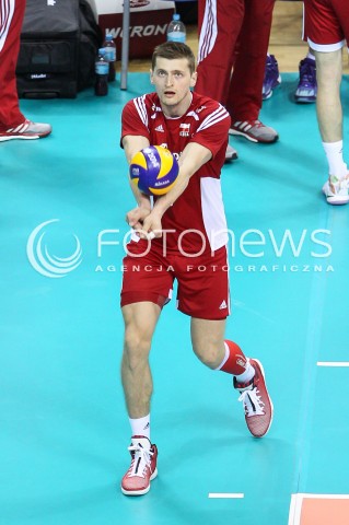  18.05.2016 KRAKOW (TAURON ARENA) <br />XIV MEMORIAL HUBERTA JERZEGO WAGNERA <br />MECZ POLSKA - BELGIA ( MATCH POLAND - BELGIUM ) <br />N/Z PIOTR NOWAKOWSKI SYLWETKA <br /> 
