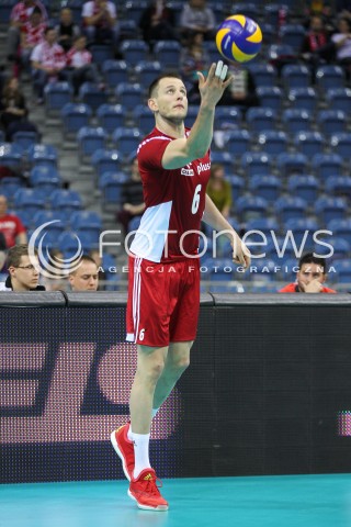  18.05.2016 KRAKOW (TAURON ARENA) <br />XIV MEMORIAL HUBERTA JERZEGO WAGNERA <br />MECZ POLSKA - BELGIA ( MATCH POLAND - BELGIUM ) <br />N/Z BARTOSZ KUREK SYLWETKA <br /> 