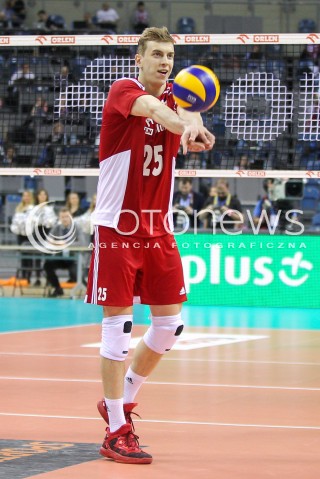  18.05.2016 KRAKOW (TAURON ARENA) <br />XIV MEMORIAL HUBERTA JERZEGO WAGNERA <br />MECZ POLSKA - BELGIA ( MATCH POLAND - BELGIUM ) <br />N/Z ARTUR SZALPUK SYLWETKA <br /> 