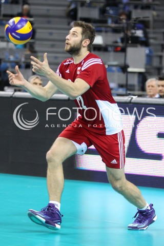  18.05.2016 KRAKOW (TAURON ARENA) <br />XIV MEMORIAL HUBERTA JERZEGO WAGNERA <br />MECZ POLSKA - BELGIA ( MATCH POLAND - BELGIUM ) <br />N/Z GRZEGORZ LOMACZ SYLWETKA <br /> 