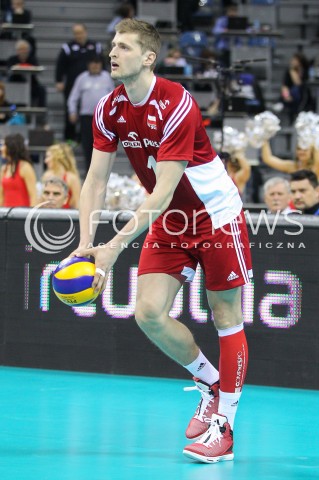  18.05.2016 KRAKOW (TAURON ARENA) <br />XIV MEMORIAL HUBERTA JERZEGO WAGNERA <br />MECZ POLSKA - BELGIA ( MATCH POLAND - BELGIUM ) <br />N/Z PIOTR NOWAKOWSKI SYLWETKA <br /> 