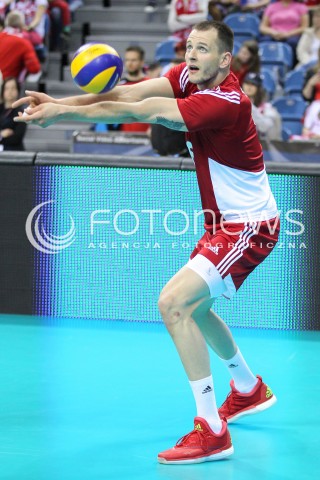  18.05.2016 KRAKOW (TAURON ARENA) <br />XIV MEMORIAL HUBERTA JERZEGO WAGNERA <br />MECZ POLSKA - BELGIA ( MATCH POLAND - BELGIUM ) <br />N/Z BARTOSZ KUREK SYLWETKA <br /> 