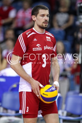  18.05.2016 KRAKOW (TAURON ARENA) <br />XIV MEMORIAL HUBERTA JERZEGO WAGNERA <br />MECZ POLSKA - BELGIA ( MATCH POLAND - BELGIUM ) <br />N/Z DAWID KONARSKI SYLWETKA <br /> 