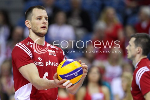  18.05.2016 KRAKOW (TAURON ARENA) <br />XIV MEMORIAL HUBERTA JERZEGO WAGNERA <br />MECZ POLSKA - BELGIA ( MATCH POLAND - BELGIUM ) <br />N/Z BARTOSZ KUREK SYLWETKA <br /> 