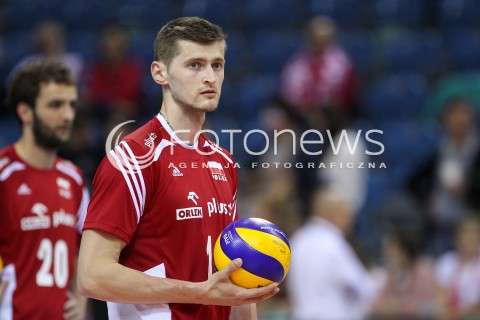  18.05.2016 KRAKOW (TAURON ARENA) <br />XIV MEMORIAL HUBERTA JERZEGO WAGNERA <br />MECZ POLSKA - BELGIA ( MATCH POLAND - BELGIUM ) <br />N/Z PIOTR NOWAKOWSKI SYLWETKA <br /> 