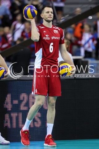  18.05.2016 KRAKOW (TAURON ARENA) <br />XIV MEMORIAL HUBERTA JERZEGO WAGNERA <br />MECZ POLSKA - BELGIA ( MATCH POLAND - BELGIUM ) <br />N/Z BARTOSZ KUREK SYLWETKA <br /> 