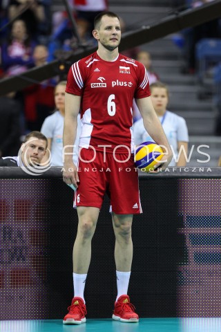  18.05.2016 KRAKOW (TAURON ARENA) <br />XIV MEMORIAL HUBERTA JERZEGO WAGNERA <br />MECZ POLSKA - BELGIA ( MATCH POLAND - BELGIUM ) <br />N/Z BARTOSZ KUREK SYLWETKA <br /> 