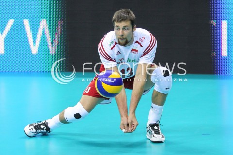  19.05.2016 KRAKOW (TAURON ARENA) <br />XIV MEMORIAL HUBERTA JERZEGO WAGNERA <br />MECZ POLSKA - SERBIA ( MATCH POLAND - SERBIA ) <br />N/Z MICHAL KUBIAK SYLWETKA <br /> 