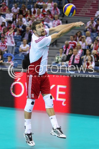  19.05.2016 KRAKOW (TAURON ARENA) <br />XIV MEMORIAL HUBERTA JERZEGO WAGNERA <br />MECZ POLSKA - SERBIA ( MATCH POLAND - SERBIA ) <br />N/Z MICHAL KUBIAK SYLWETKA <br /> 
