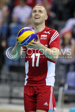  19.05.2016 KRAKOW (TAURON ARENA) <br />XIV MEMORIAL HUBERTA JERZEGO WAGNERA <br />MECZ POLSKA - SERBIA ( MATCH POLAND - SERBIA ) <br />N/Z PAWEL ZATORSKI SYLWETKA <br /> 