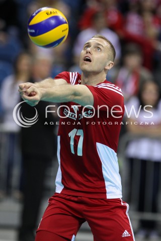  19.05.2016 KRAKOW (TAURON ARENA) <br />XIV MEMORIAL HUBERTA JERZEGO WAGNERA <br />MECZ POLSKA - SERBIA ( MATCH POLAND - SERBIA ) <br />N/Z PAWEL ZATORSKI SYLWETKA <br /> 