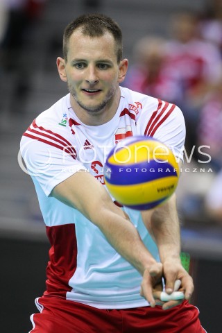  19.05.2016 KRAKOW (TAURON ARENA) <br />XIV MEMORIAL HUBERTA JERZEGO WAGNERA <br />MECZ POLSKA - SERBIA ( MATCH POLAND - SERBIA ) <br />N/Z BARTOSZ KUREK SYLWETKA <br /> 