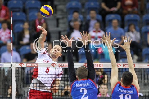  19.05.2016 KRAKOW (TAURON ARENA) <br />XIV MEMORIAL HUBERTA JERZEGO WAGNERA <br />MECZ POLSKA - SERBIA ( MATCH POLAND - SERBIA ) <br />N/Z BARTOSZ KUREK <br /> 