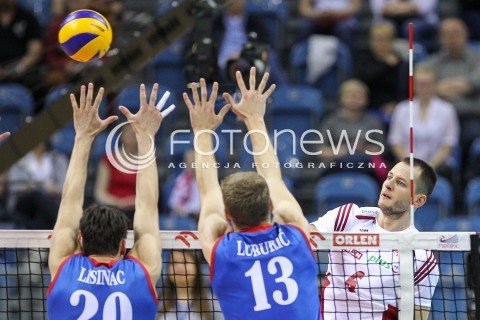  19.05.2016 KRAKOW (TAURON ARENA) <br />XIV MEMORIAL HUBERTA JERZEGO WAGNERA <br />MECZ POLSKA - SERBIA ( MATCH POLAND - SERBIA ) <br />N/Z BARTOSZ KUREK <br /> 