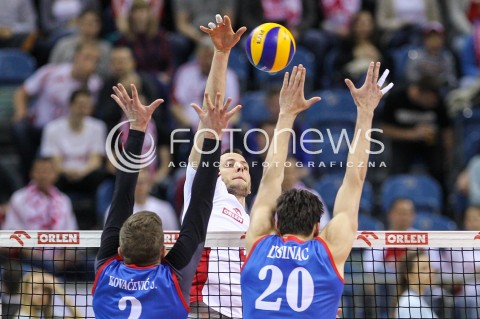  19.05.2016 KRAKOW (TAURON ARENA) <br />XIV MEMORIAL HUBERTA JERZEGO WAGNERA <br />MECZ POLSKA - SERBIA ( MATCH POLAND - SERBIA ) <br />N/Z BARTOSZ KUREK <br /> 