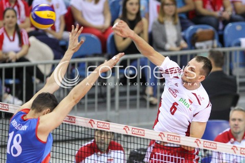  19.05.2016 KRAKOW (TAURON ARENA) <br />XIV MEMORIAL HUBERTA JERZEGO WAGNERA <br />MECZ POLSKA - SERBIA ( MATCH POLAND - SERBIA ) <br />N/Z BARTOSZ KUREK <br /> 