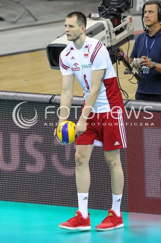  19.05.2016 KRAKOW (TAURON ARENA) <br />XIV MEMORIAL HUBERTA JERZEGO WAGNERA <br />MECZ POLSKA - SERBIA ( MATCH POLAND - SERBIA ) <br />N/Z BARTOSZ KUREK SYLWETKA <br /> 