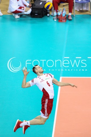  19.05.2016 KRAKOW (TAURON ARENA) <br />XIV MEMORIAL HUBERTA JERZEGO WAGNERA <br />MECZ POLSKA - SERBIA ( MATCH POLAND - SERBIA ) <br />N/Z BARTOSZ KUREK SYLWETKA <br /> 