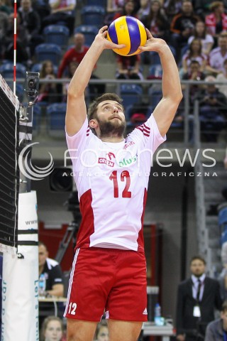  19.05.2016 KRAKOW (TAURON ARENA) <br />XIV MEMORIAL HUBERTA JERZEGO WAGNERA <br />MECZ POLSKA - SERBIA ( MATCH POLAND - SERBIA ) <br />N/Z GRZEGORZ LOMACZ SYLWETKA <br /> 