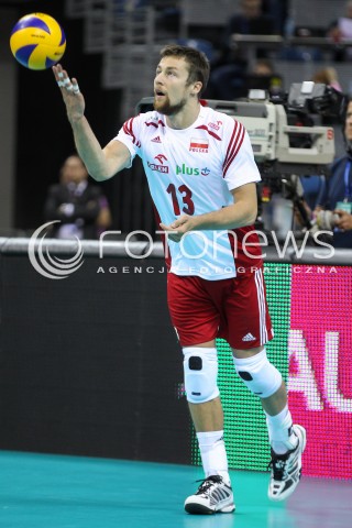  19.05.2016 KRAKOW (TAURON ARENA) <br />XIV MEMORIAL HUBERTA JERZEGO WAGNERA <br />MECZ POLSKA - SERBIA ( MATCH POLAND - SERBIA ) <br />N/Z MICHAL KUBIAK SYLWETKA <br /> 