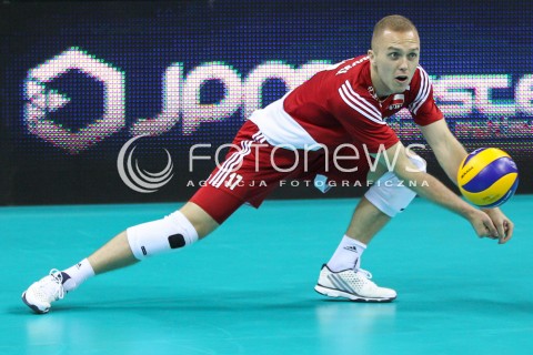  19.05.2016 KRAKOW (TAURON ARENA) <br />XIV MEMORIAL HUBERTA JERZEGO WAGNERA <br />MECZ POLSKA - SERBIA ( MATCH POLAND - SERBIA ) <br />N/Z PAWEL ZATORSKI SYLWETKA <br /> 