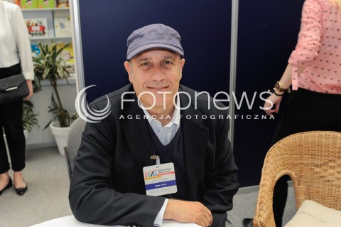  21.05.2016 WARSZAWA<br />WARSZAWSKIE TARGI KSIAZKI<br />N/Z FEDERICIO MOCCIA<br /> 