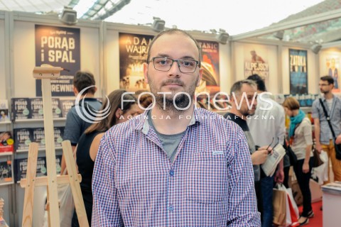  21.05.2016 WARSZAWA<br />WARSZAWSKIE TARGI KSIAZKI<br />N/Z FILIP SPRINGER<br /> 