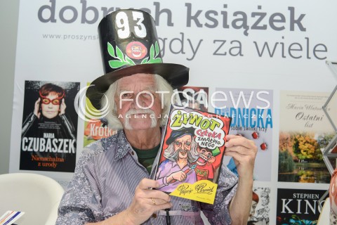  22.05.2016 WARSZAWA<br />WARSZAWSKIE TARGI KSIAZKI<br />N/Z HENRYK JERZY CHMIELEWSKI<br /> 