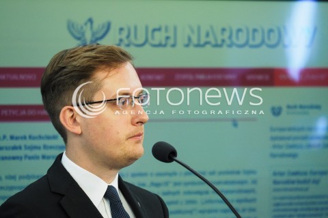  24.05.2016 WARSZAWA<br />KONFERENCJA PRASOWA ROBERTA WINNICKIEGO W SEJMIE <br />N/Z ROBERT WINNICKI <br /> 