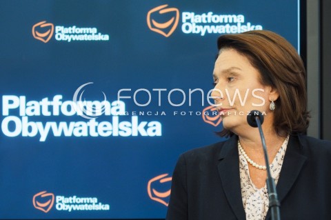  24.05.2016 WARSZAWA<br /> KONFERENCJA PRASOWA MALGORZATY KIDAWY BLONSKIEJ I URSZULI AUGUSTYN W SEJMIE <br /> N/Z MALGORZATA KIDAWA BLONSKA<br />  