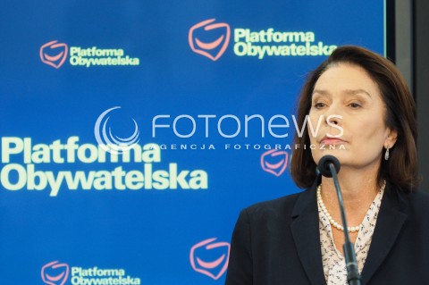  24.05.2016 WARSZAWA<br /> KONFERENCJA PRASOWA MALGORZATY KIDAWY BLONSKIEJ I URSZULI AUGUSTYN W SEJMIE <br /> N/Z MALGORZATA KIDAWA BLONSKA<br />  