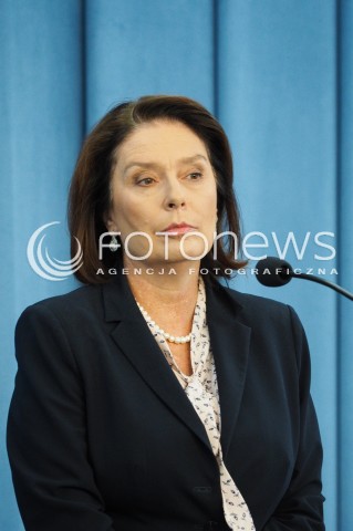  24.05.2016 WARSZAWA<br /> KONFERENCJA PRASOWA MALGORZATY KIDAWY BLONSKIEJ I URSZULI AUGUSTYN W SEJMIE <br /> N/Z MALGORZATA KIDAWA BLONSKA<br />  