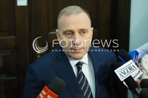  24.05.2016 WARSZAWA<br /> DZIEN W SEJMIE<br /> BRIEFING GRZEGORZA SCHETYNY<br /> N/Z GRZEGORZ SCHETYNA<br />  