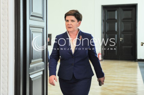  24.05.2016 WARSZAWA<br />POSIEDZENIE RADY MINISTROW<br />N/Z PREMIER BEATA SZYDLO<br /> 